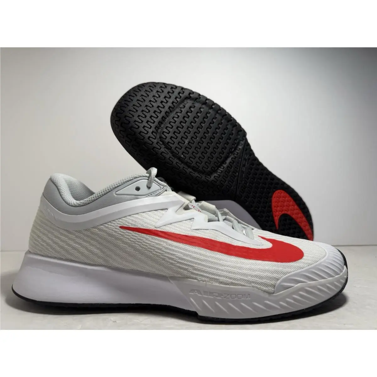 Nike Vapor Pro 3 White Pure Platinum Light Crimson FZ2161-109 Men Size 10