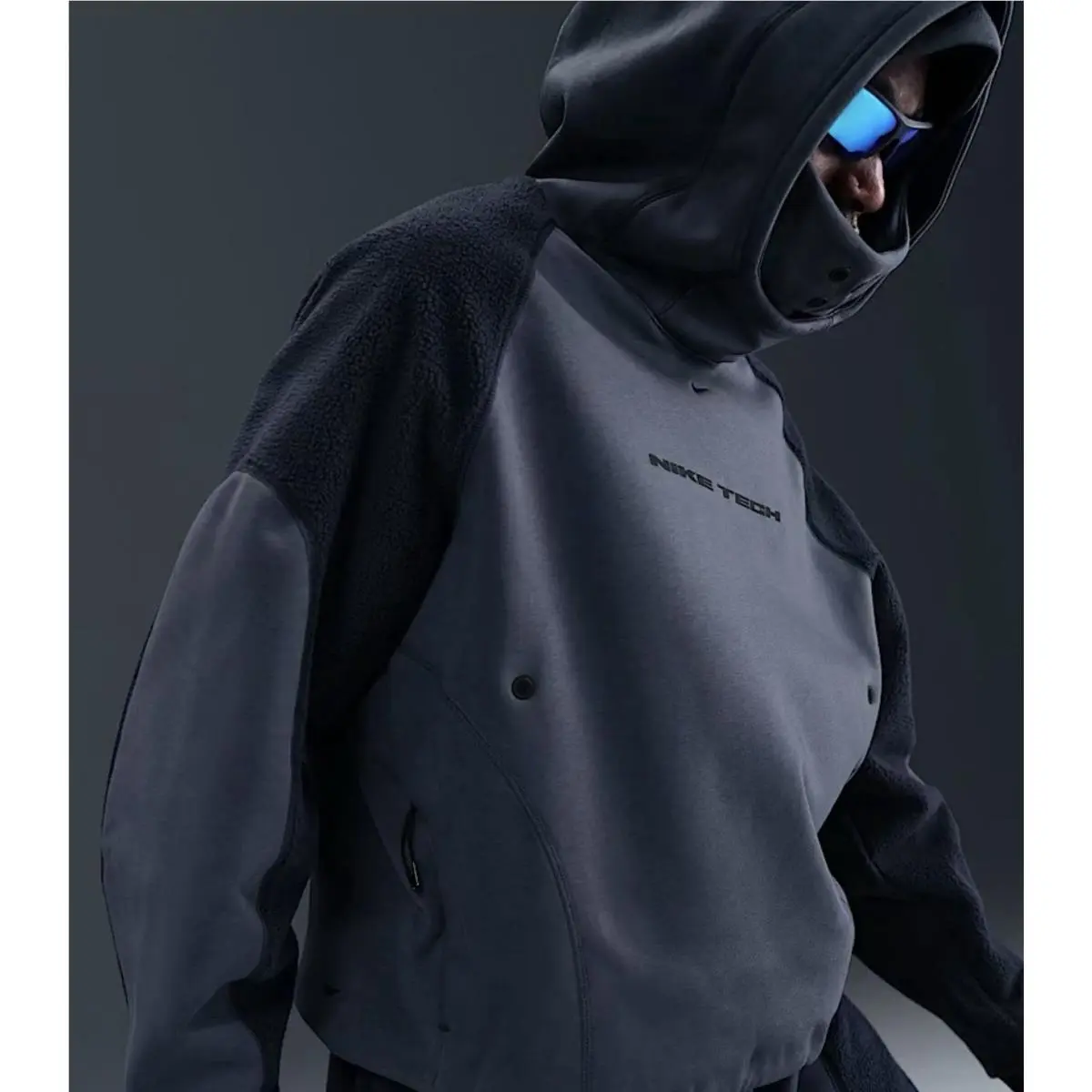 Nike Tech Boreas Oversized Hoodie IB3363-437 Size Large