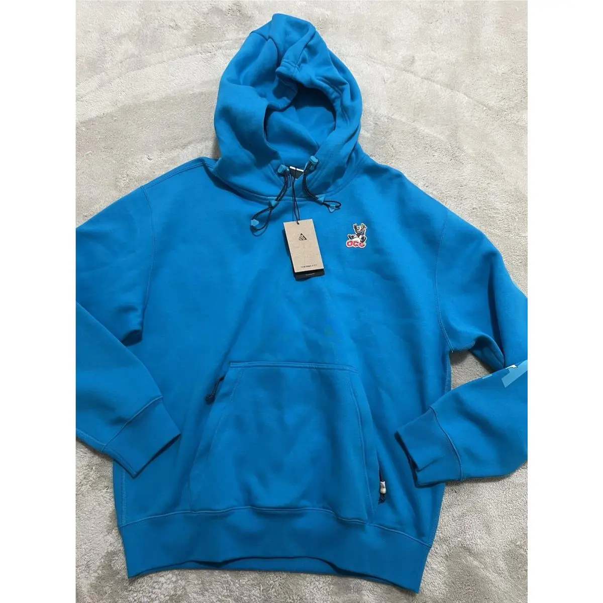 Nike Acg Team Usa Olympics Hoodie Blue HQ5729-469 Men`s Size Small