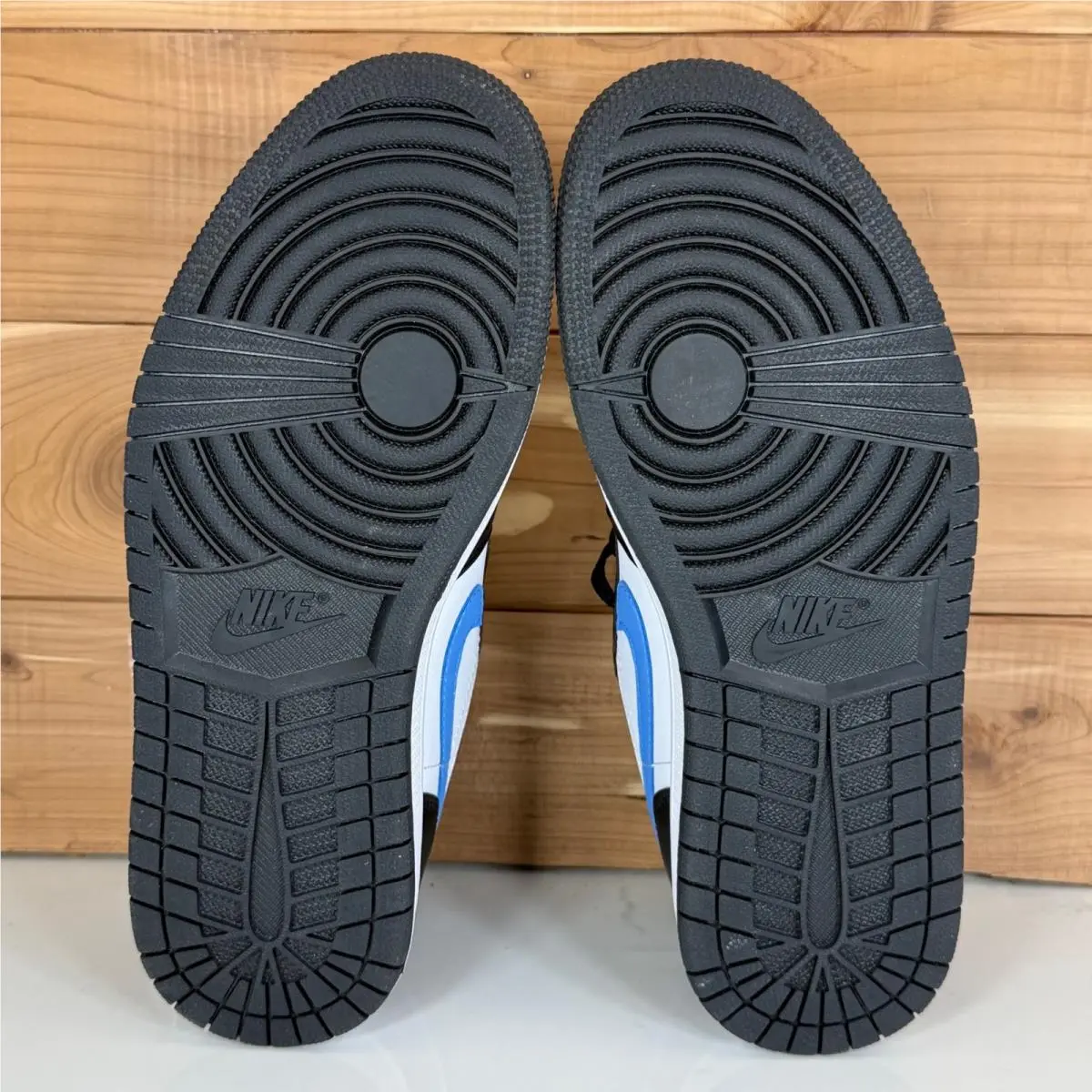 Nike shoes - Jordan 1 Low Black University Blue White - Black 11