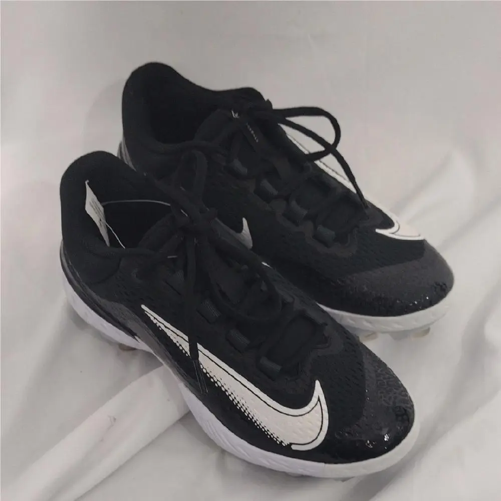 Nwob Nike Alpha Huarache Elite 4 Low Profile Size Men 7/Women`s 8.5 Cleats