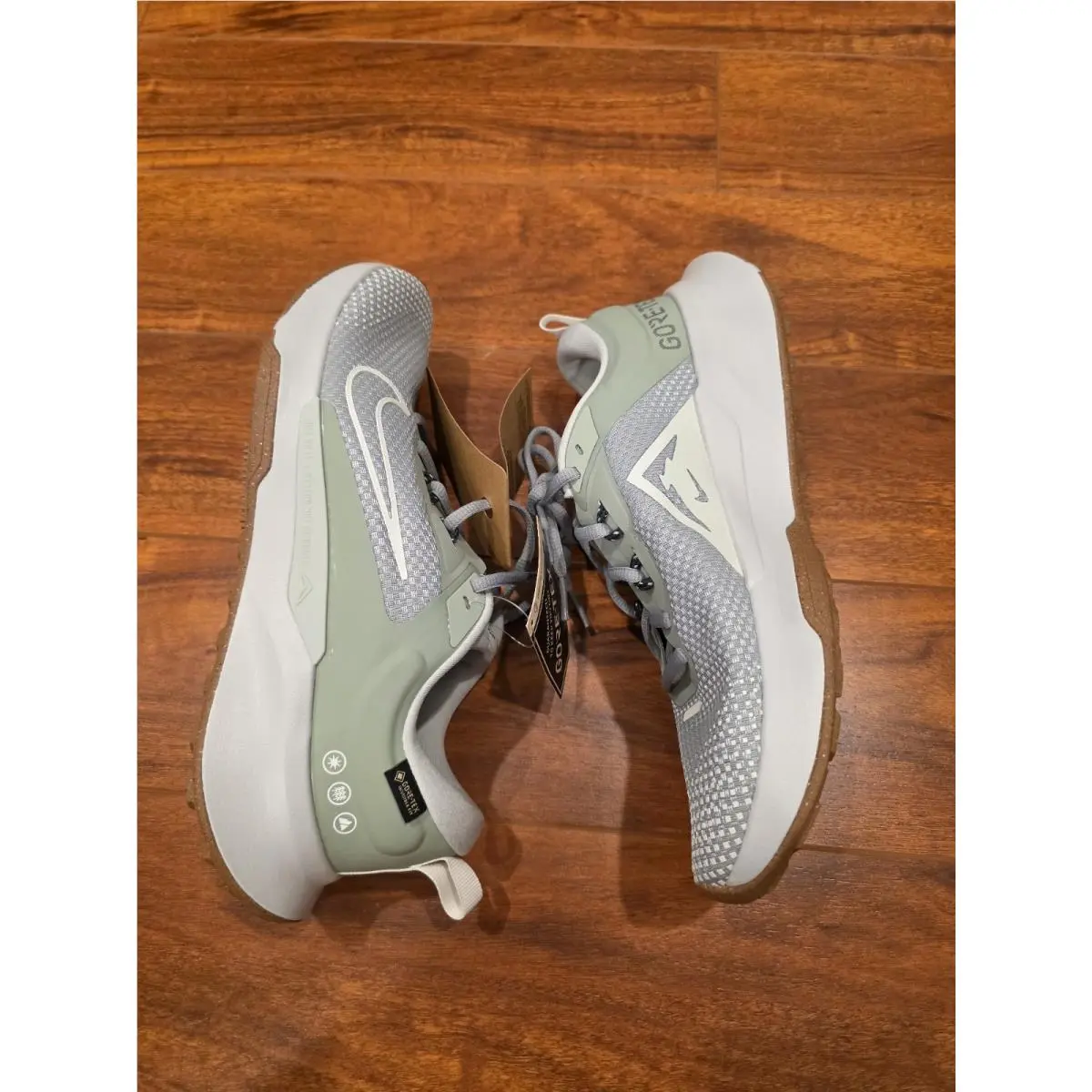 Nike shoes - Nike Juniper Trail 2 - Juniper Trail - Fb2067-304 - Jade Horizon /Light Silver /Gum Medium Brown (UPC: 0197594110663) 10