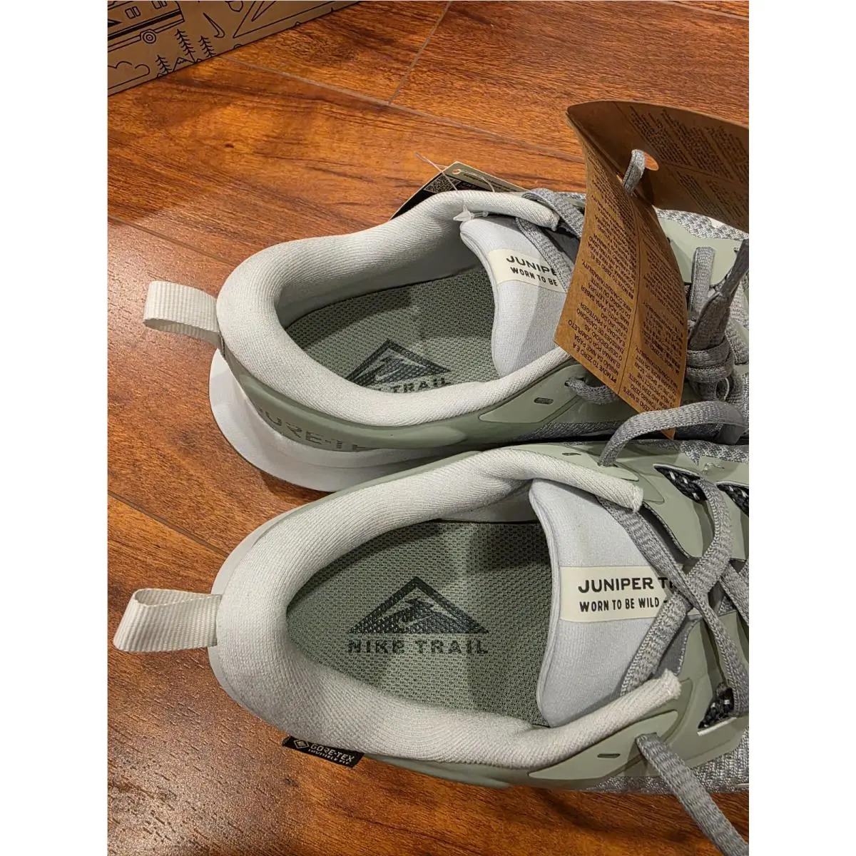 Nike shoes - Nike Juniper Trail 2 - Juniper Trail - Fb2067-304 - Jade Horizon /Light Silver /Gum Medium Brown (UPC: 0197594110663) 3