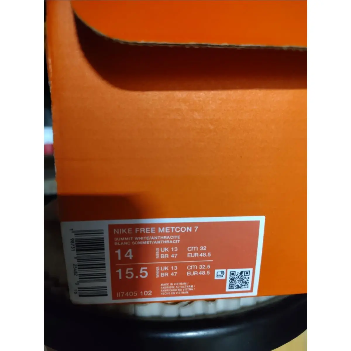 Nike shoes - Metcon Free - Metcon Free - Summit White/Bright Crimson/Orange Pulse/Antracite 0