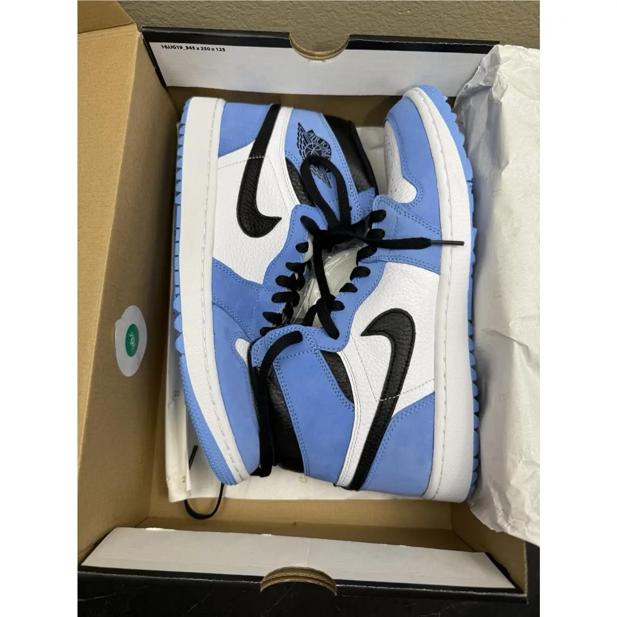 Nike Air Jordan 1 Retro High Golf University Blue Unc Size 11