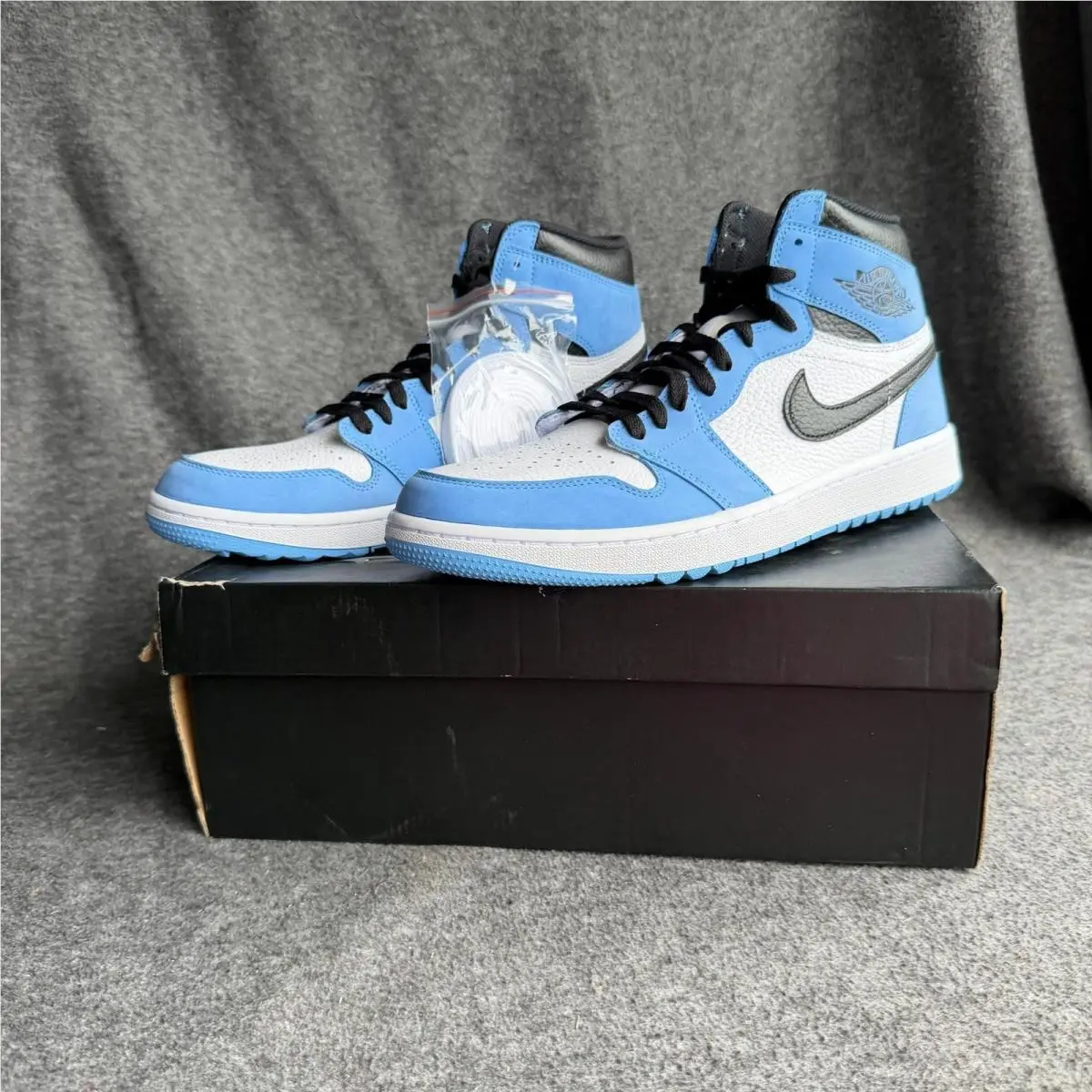 Nike Air Jordan 1 High G University Blue Golf Sneakers Mens Size 12 DQ0660-400