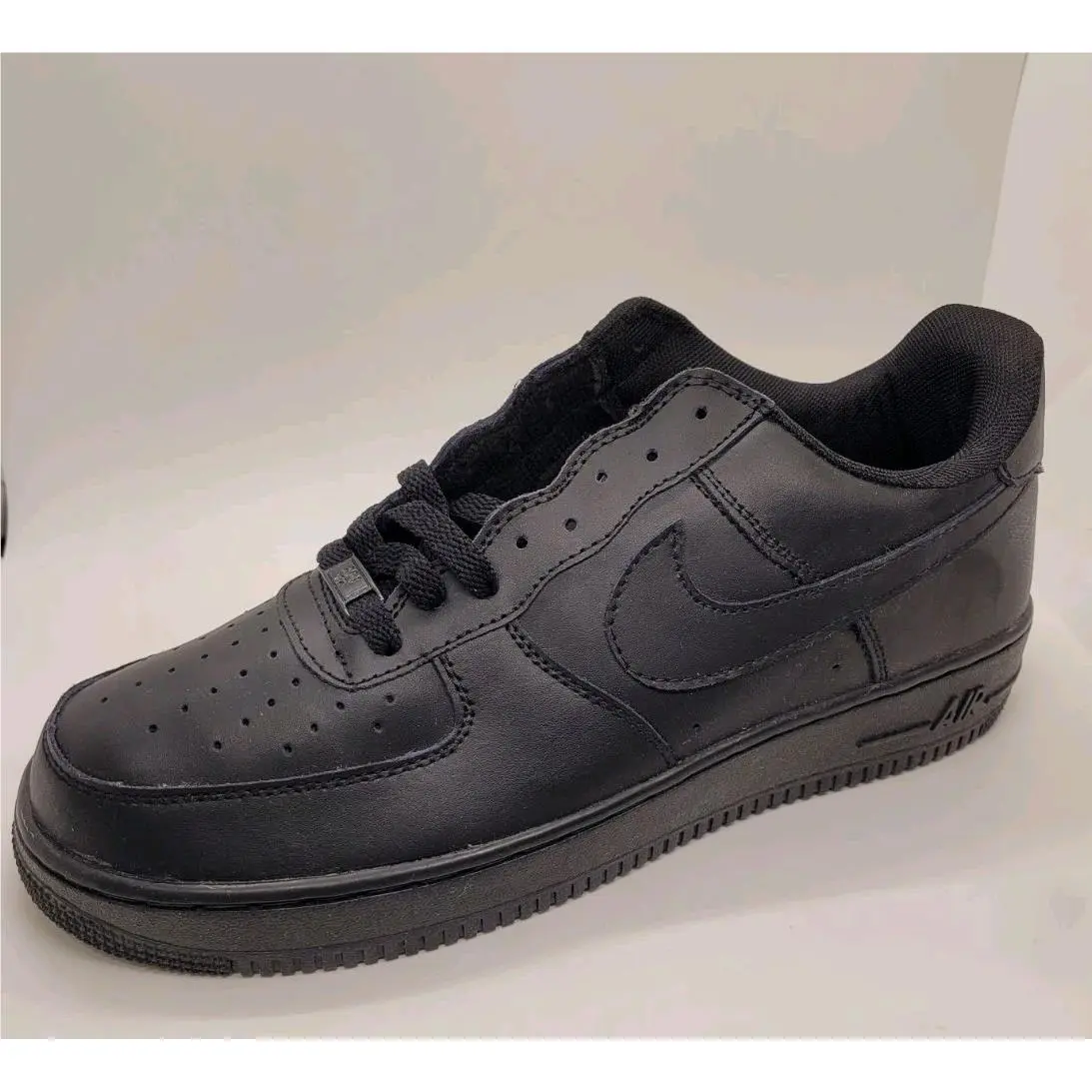 Men Nike Air Force 1 2009 Black Noir