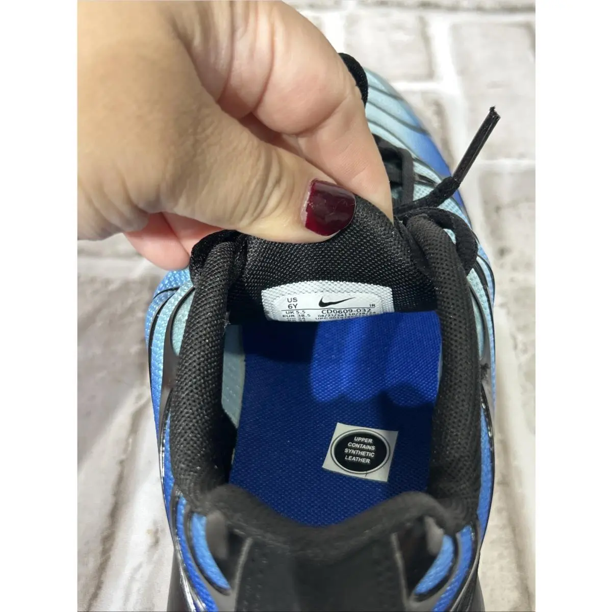 Nike shoes - Nike Air Max Plus GS - Blue 8