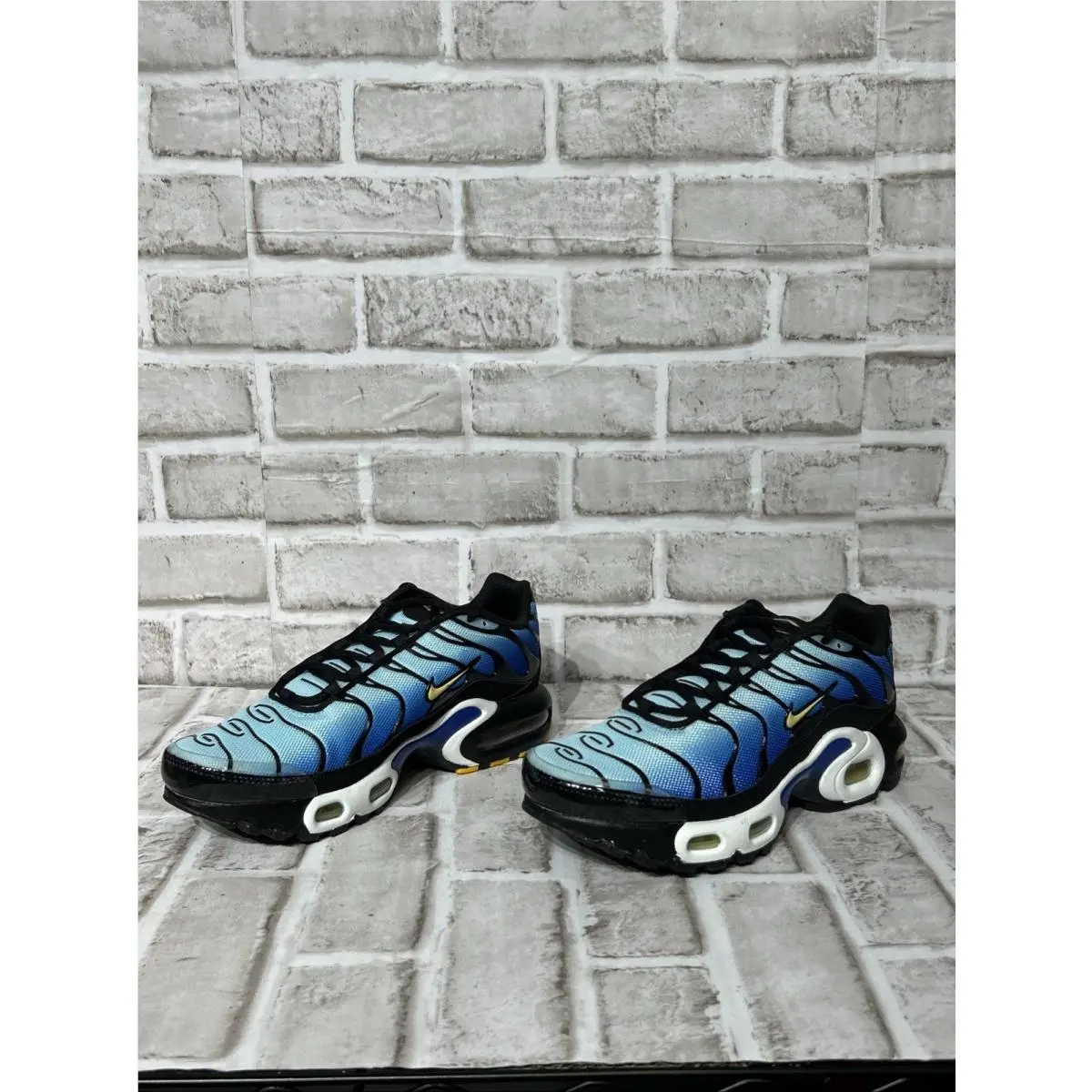 Nike shoes - Nike Air Max Plus GS - Blue 3