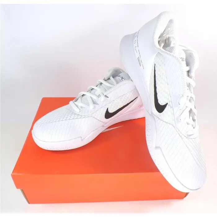Nike Zoom Vapor Pro 2 HC Tennis Shoes White/black Women`s Size 11.5 DR6192-101