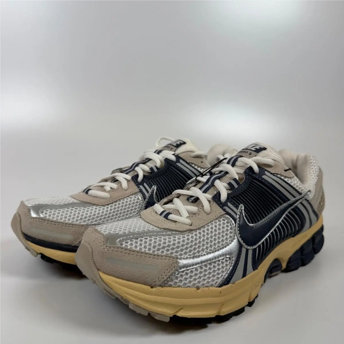 Nike Zoom Vomero 5 Thunder Blue Cream Mens Running Shoes HF4259-100 Size 10