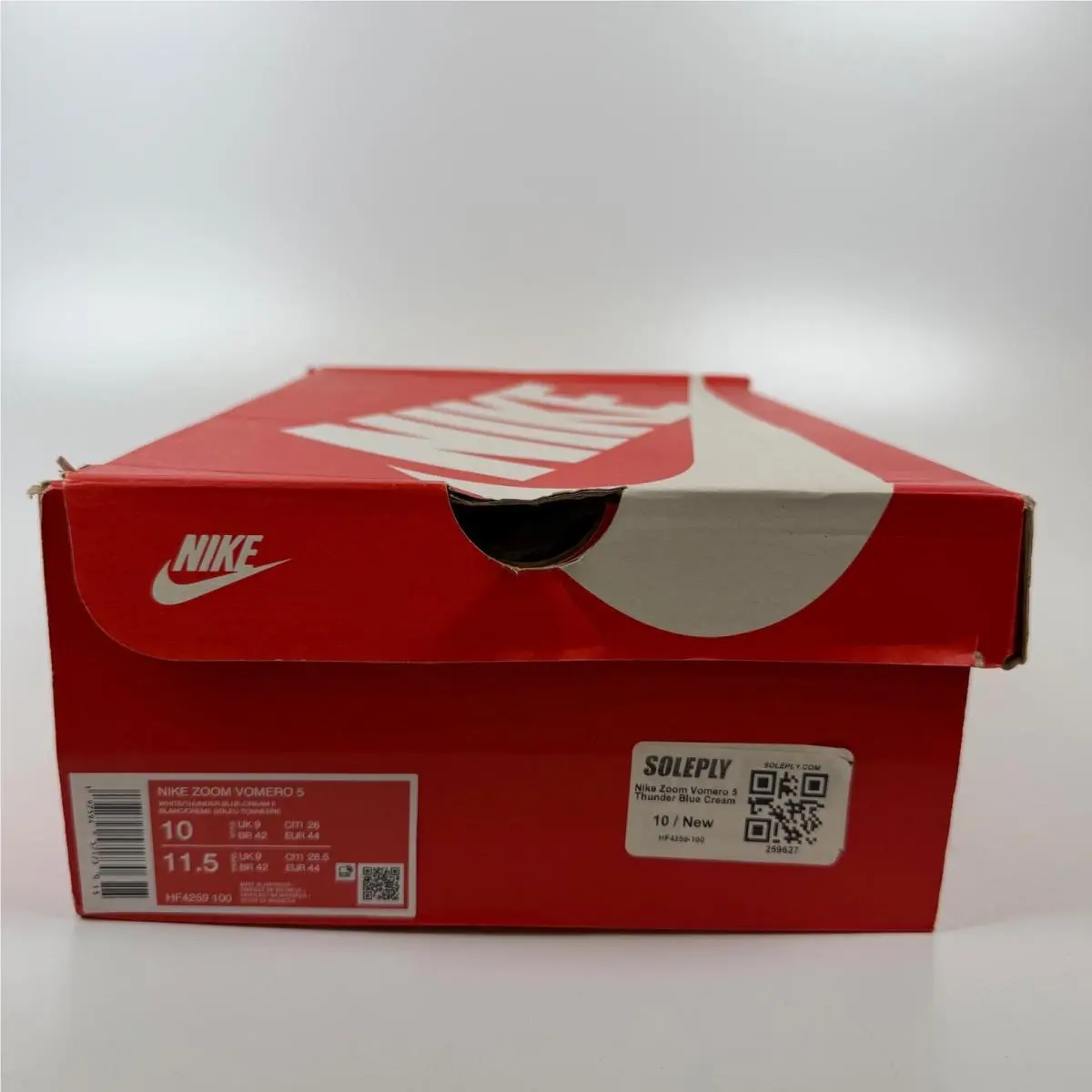 Nike shoes - Nike Zoom Vomero 5 Thunder Blue Cream - White 7