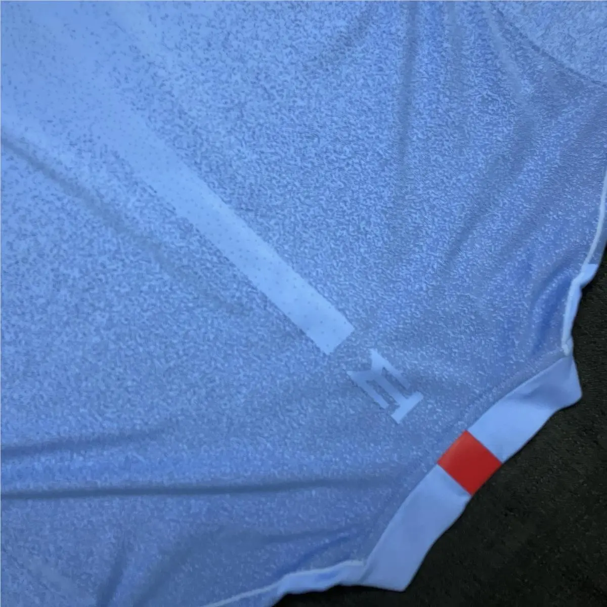 Nike clothing - Nike TW Tiger Woods AeroReact Sphere Blade Polo - Polar Blue Sunday Red 0