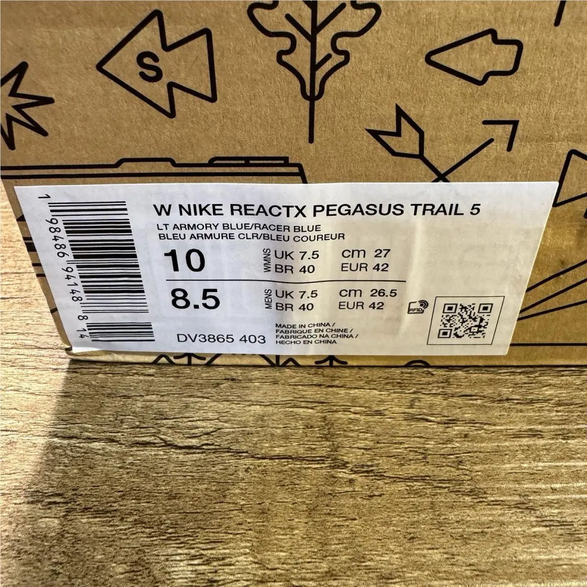 Nike shoes - Nike Pegasus Trail 5 - Pegasus Trail - DV3865-403 - Blue 0