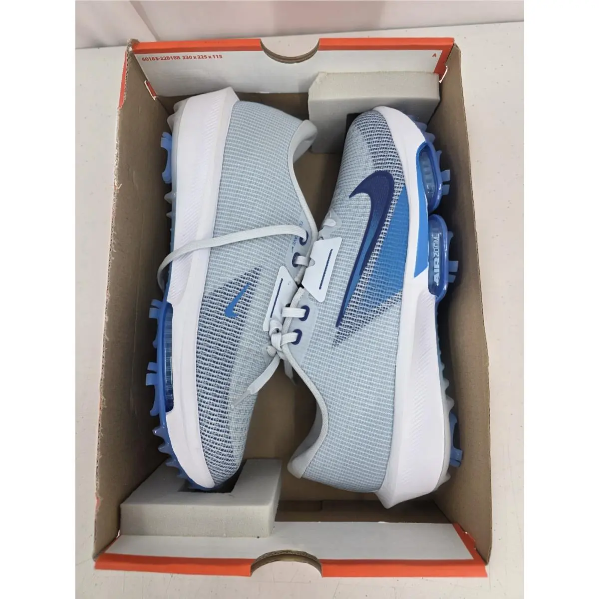 Nike shoes - Infinity Tour Next% 2 - Infinity Tour - FD0217-001 - Football grey/Deep royal blue 0