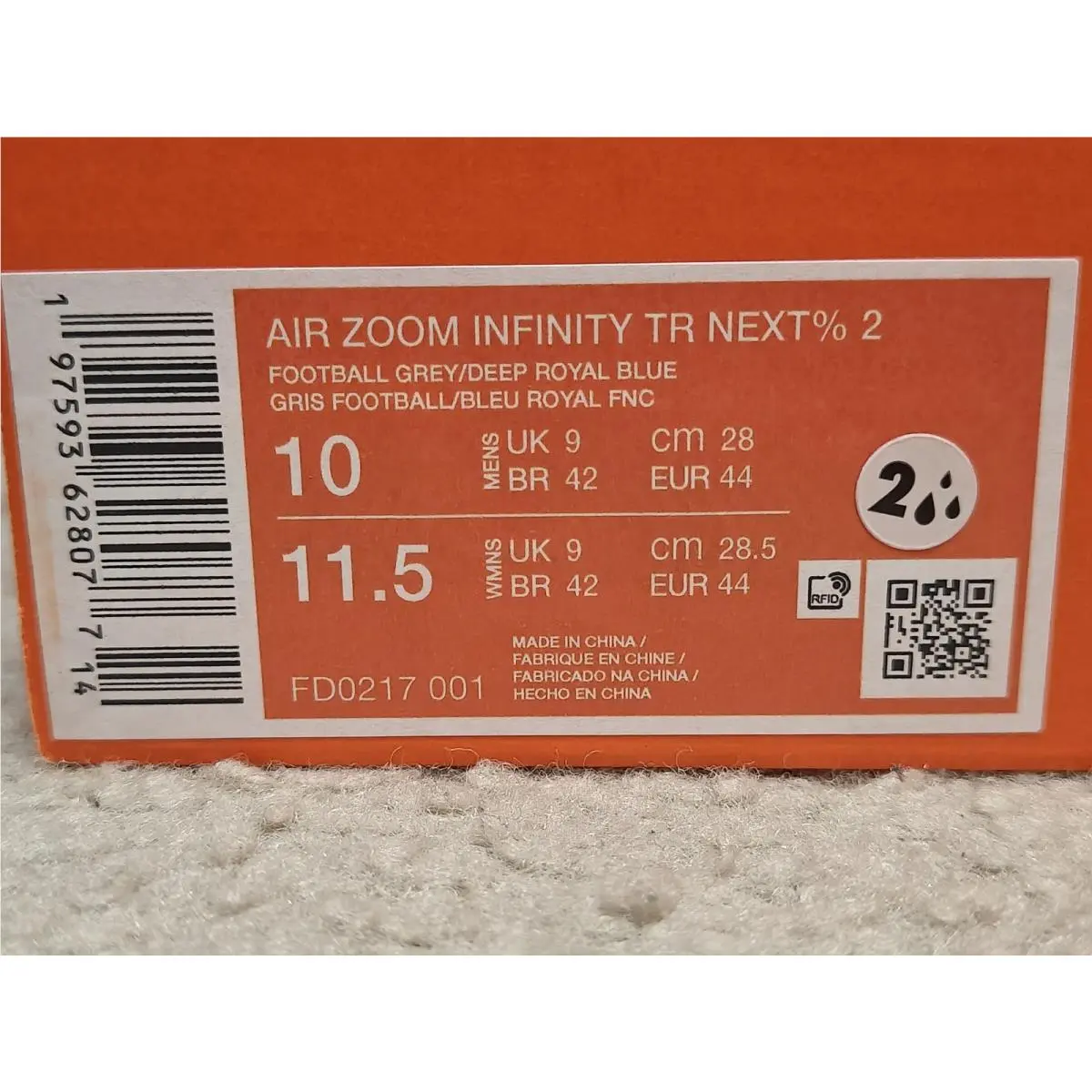 Nike shoes - Nike Infinity - Infinity - FD0217-001 - Blue 5