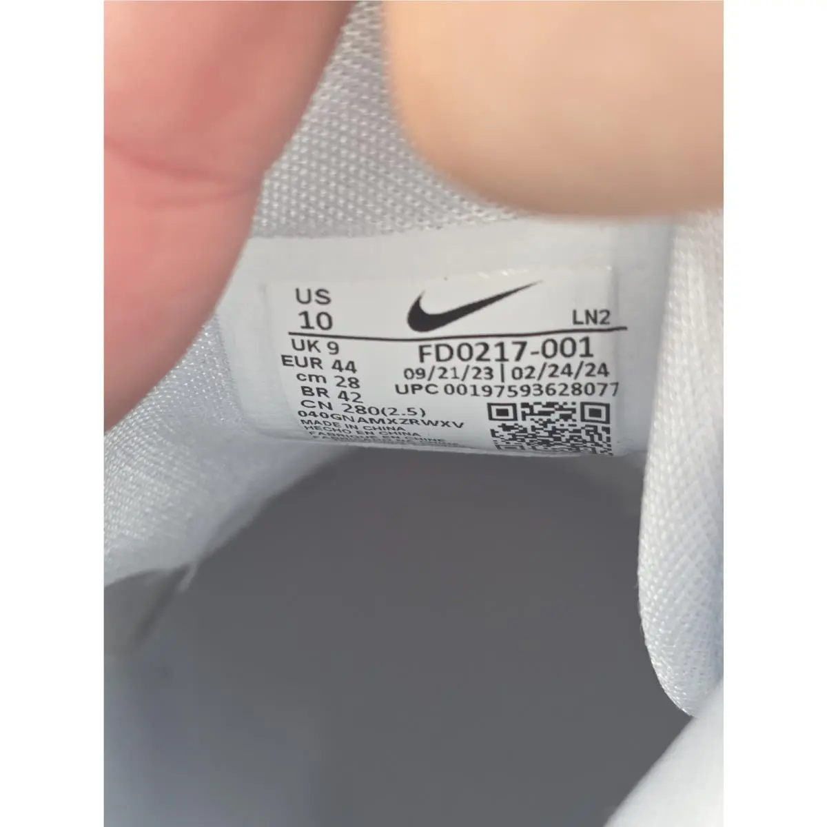 Nike shoes - Infinity Tour Next% 2 - Infinity Tour - FD0217-001 - Football grey/Deep royal blue 5