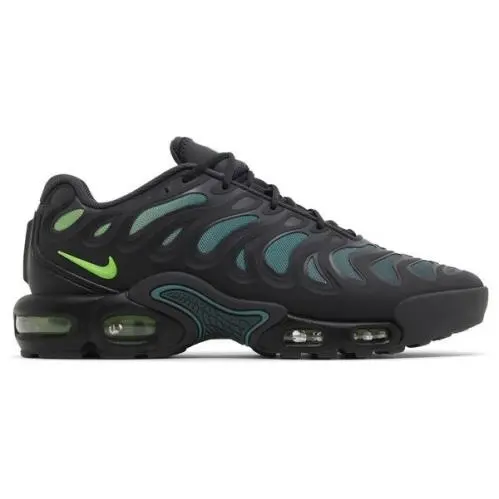 Nike Air Max Plus Drift Men`s Running Shoes Size 9 - Black Green Strike