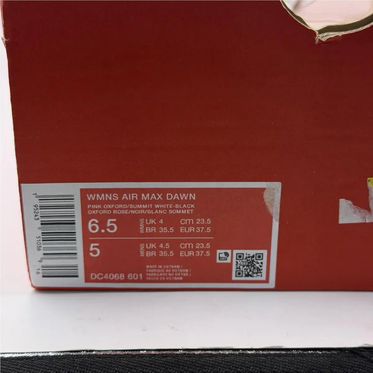 Nike shoes - Nike Air Max Dawn - Air Max Dawn - DC4068-601 - Pink White 8