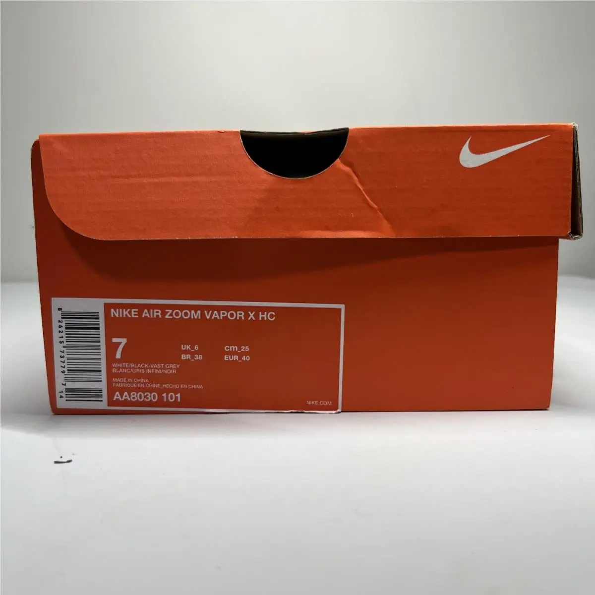 Nike shoes - Nike Air Zoom Vapor X HC - AH9066-101 - White (UPC: 0826215737797) 9