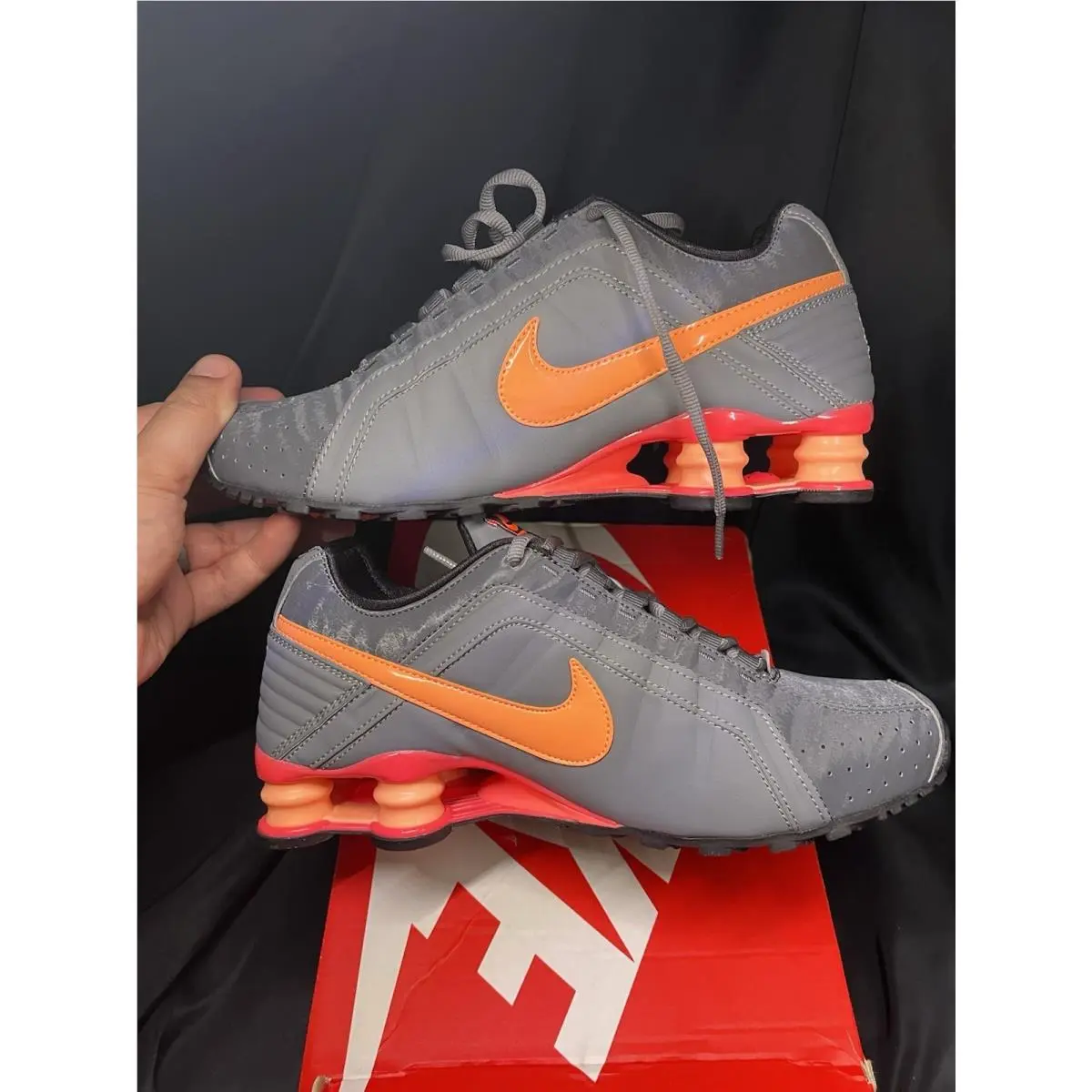 Nike shoes - Nike Shox - Shox - Gray 4