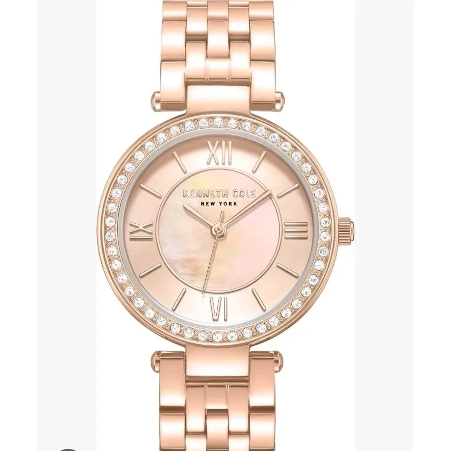 Women`s Watch KCWLG0062204 Rose Gold One Size by Kenneth Cole