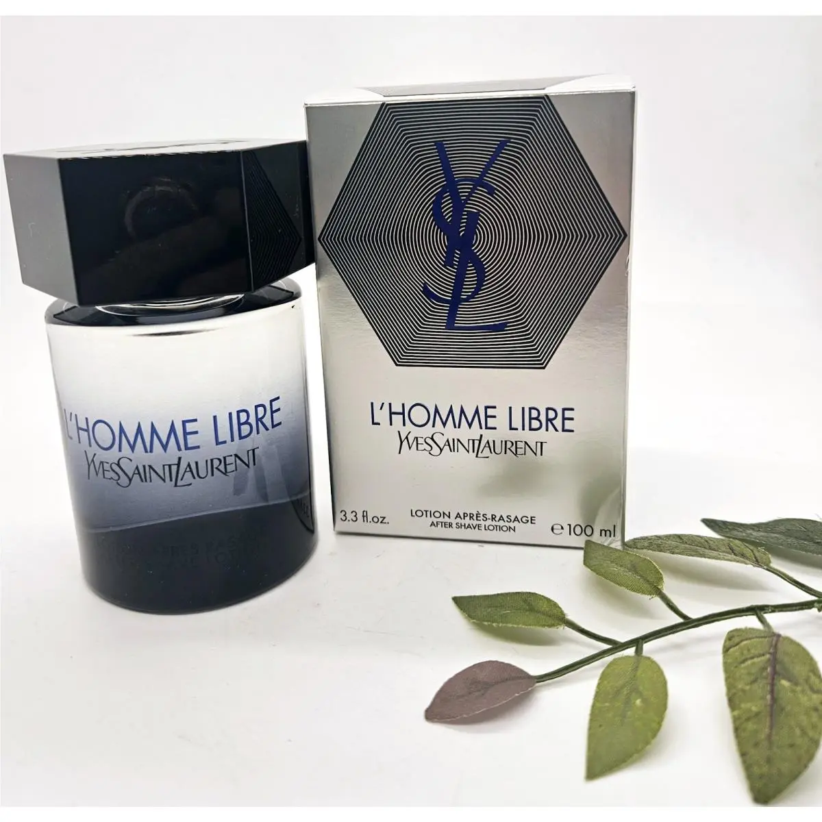 Ysl L`homme Libre  For Men 3.3 oz Aftershave 2011 Vintage by Yves Saint Laurent