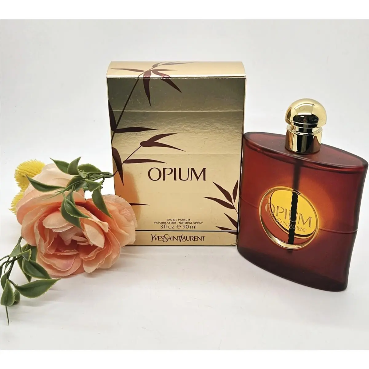 Opium By  Eau De Parfum Spray 3oz/90ml For Women Vintage Rare by Yves Saint Laurent