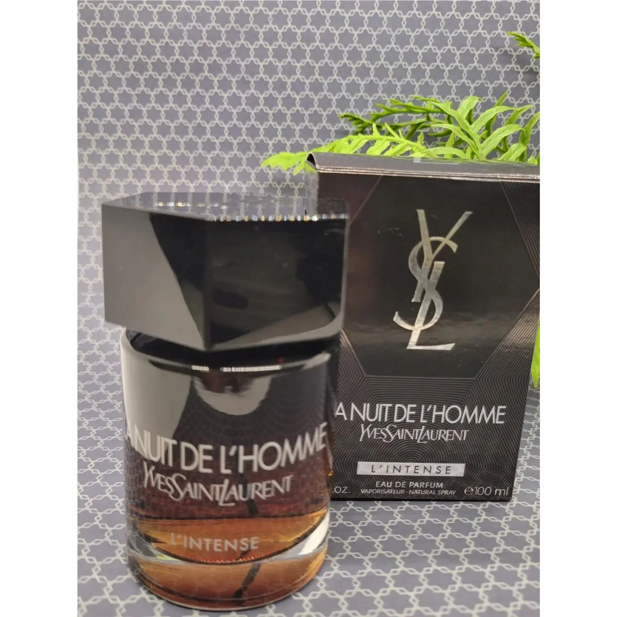 Ysl LA Nuit DE L`homme L`intense Men Eau De Parfum Spray 3.3 oz Classic 2017 by Yves Saint Laurent