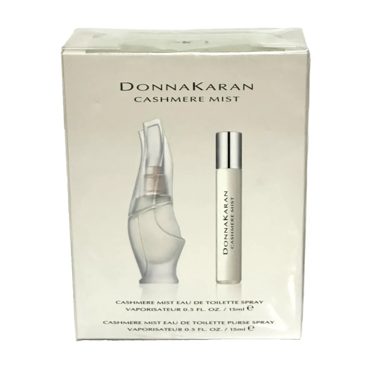 2 PC Set Donna Karan Cashmere Mist Gift Set 2x 15 ml /0.5