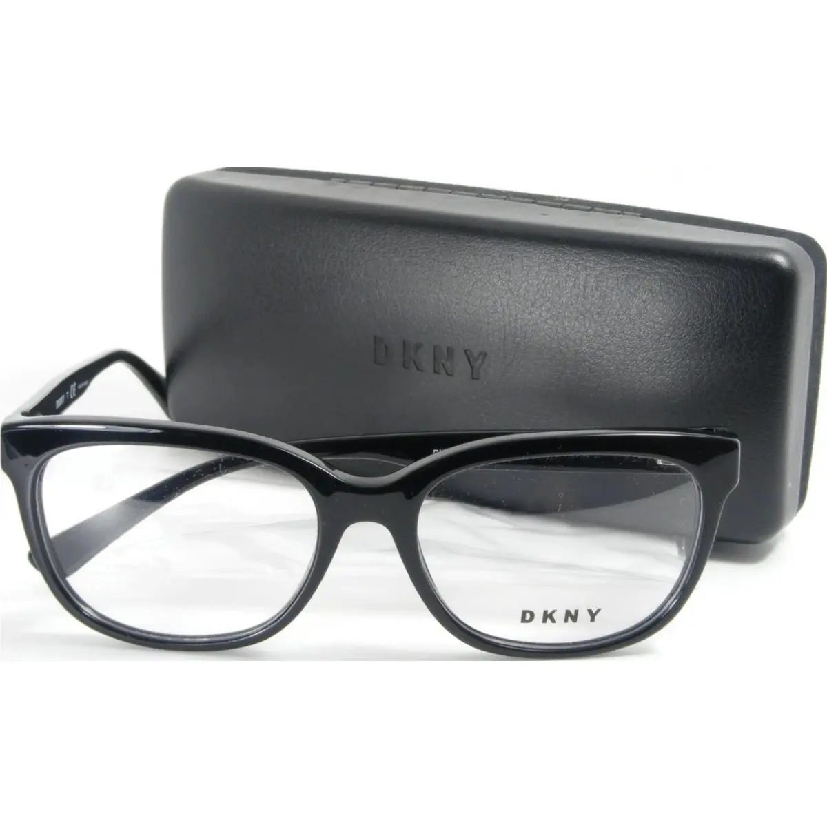 Dkny DY 4677 3688 Shiny Black Women Eyeglasses 54-17-135 MM W/case