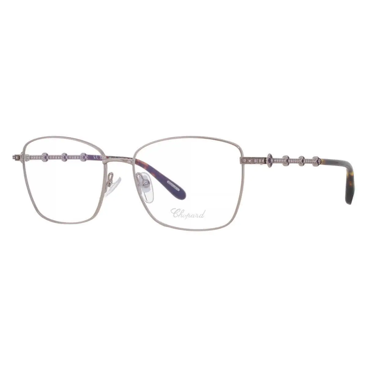 Chopard Demo Square Unisex Eyeglasses VCHG65S 0A32 55 VCHG65S 0A32 55