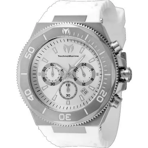 Technomarine Men`s TM-224015 Manta Quartz Chronograph Black Dial Watch