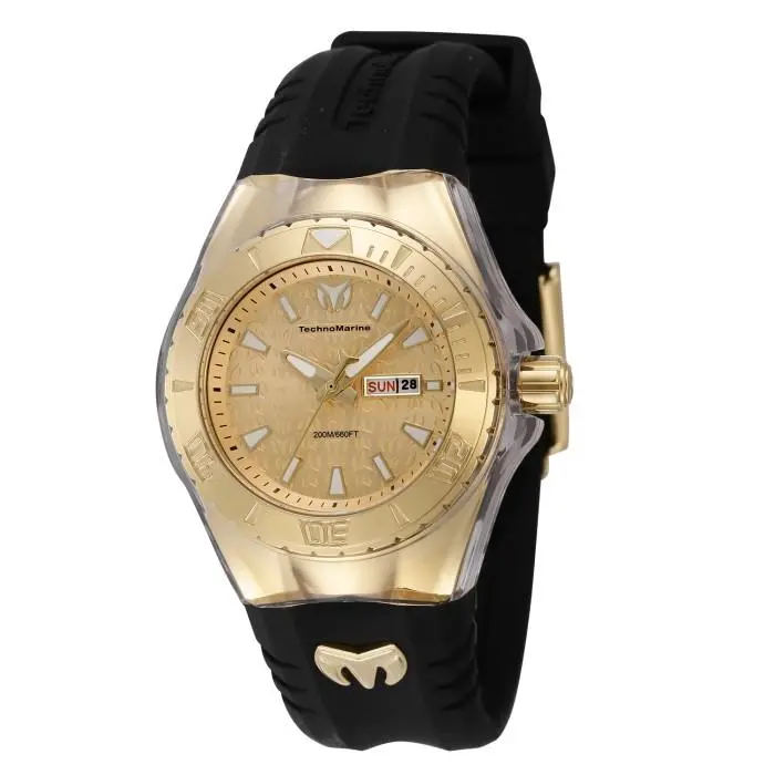 Technomarine Women`s Cruise Monogram 36.5mm Quartz Watch TM-122021