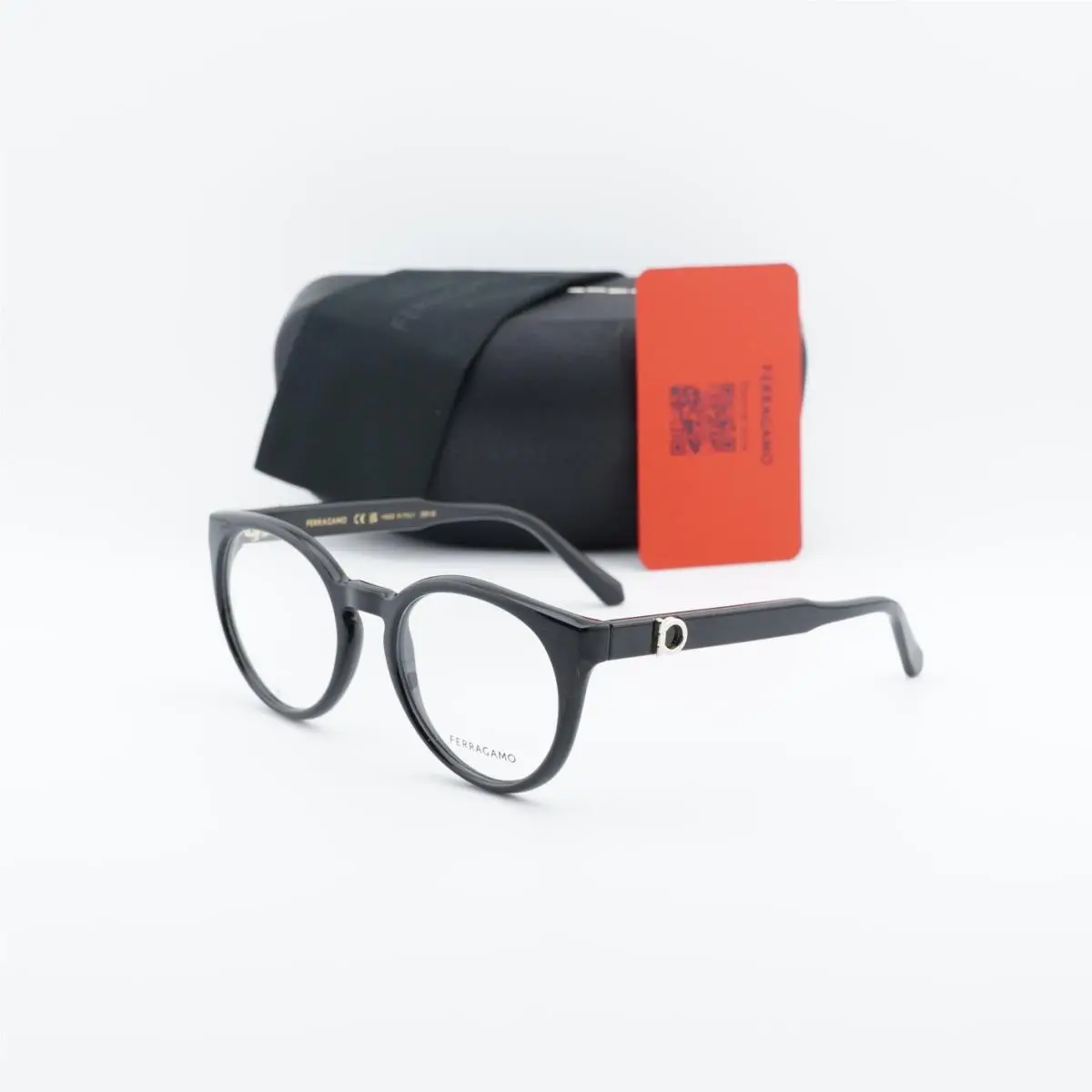 Salvatore Ferragamo SF3032E 001 Black 51mm Eyeglasses