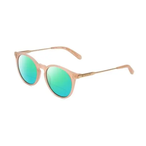 Dragon DR520SI LL Hype Polarized Bifocal Sunglasses Seashell Crystal Peach 51 mm Green Mirror by Dragon Alliance