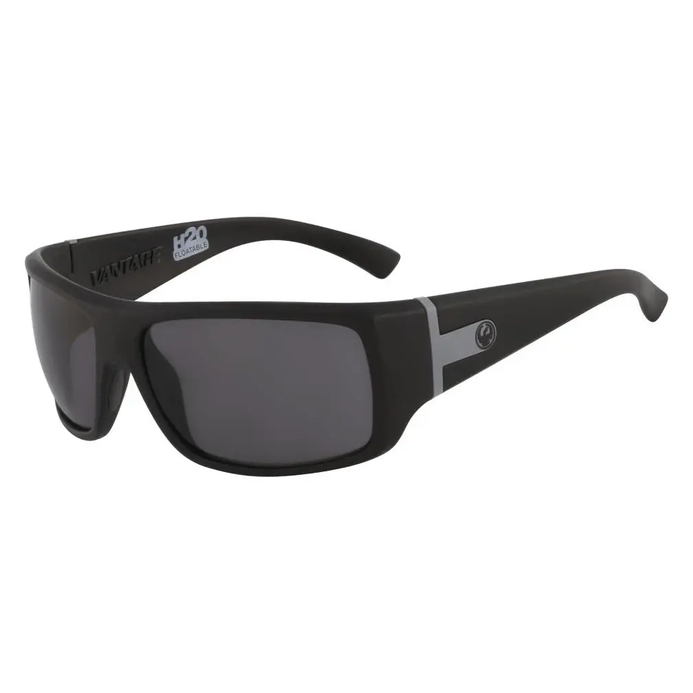 Dragon Mens Vantage Ll H2O Polar Matte Sunglasses MATTE BLACK H2O  / LL SMOKE POLAR by Dragon Alliance