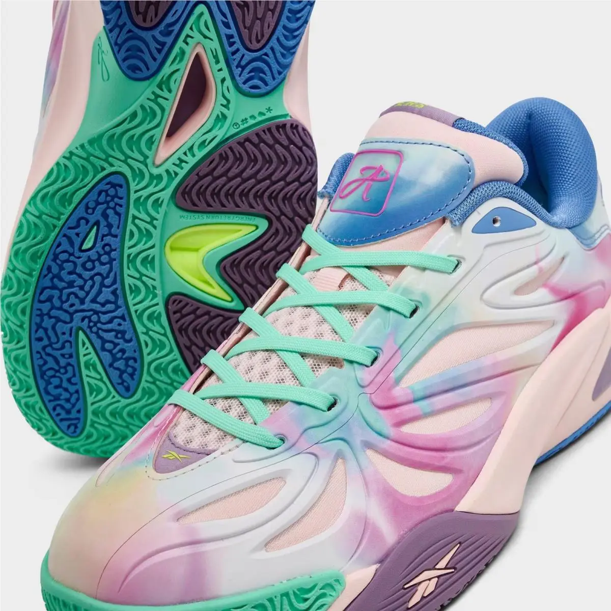 Reebok shoes - 262837 461 - Atomic Aqua/Dream Purple/Peri Blue 0