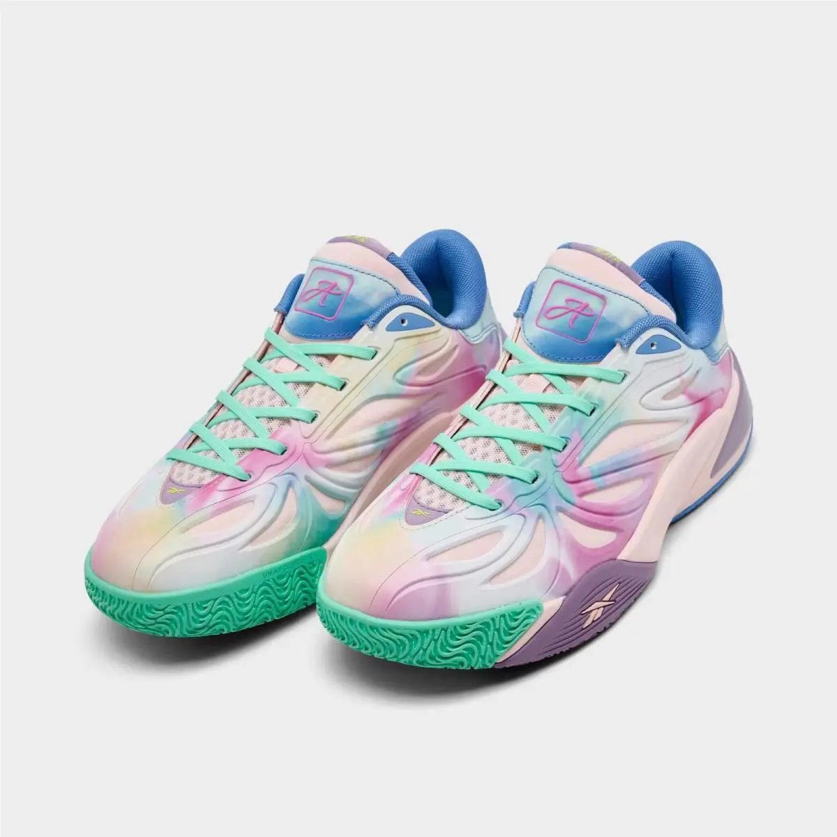 Reebok shoes - 262837 461 - Atomic Aqua/Dream Purple/Peri Blue 1