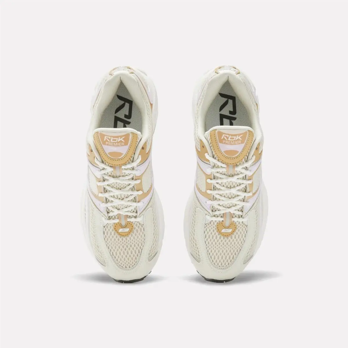 Reebok shoes - Alabaster/Digital Gleam/Camel 5