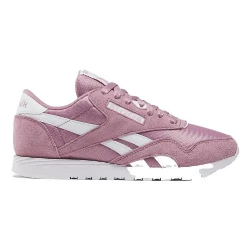 Reebok Women`s CL Nylon Purpl/purpl/white Fashion Sneakers - 100245709