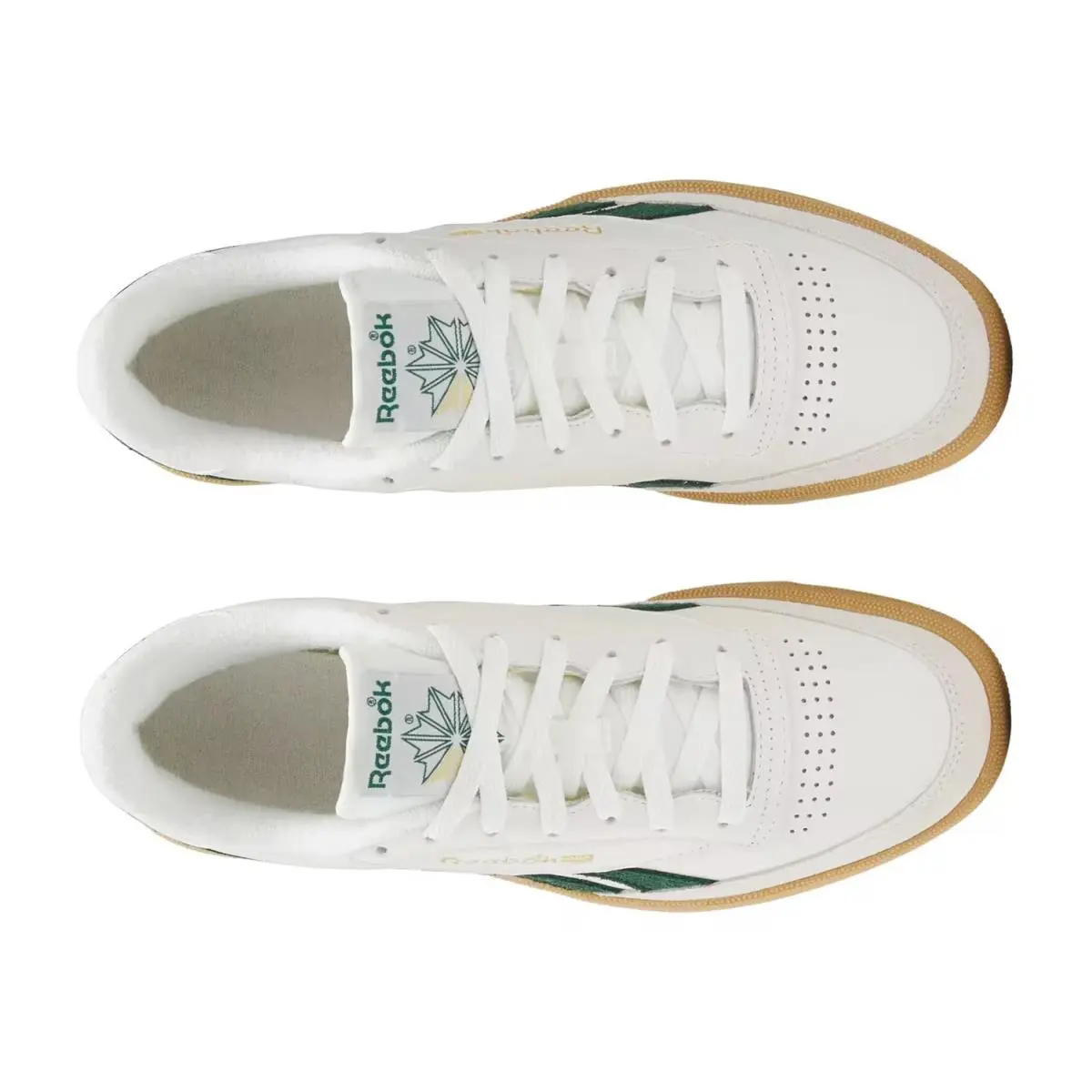 Reebok shoes - White/Green 3