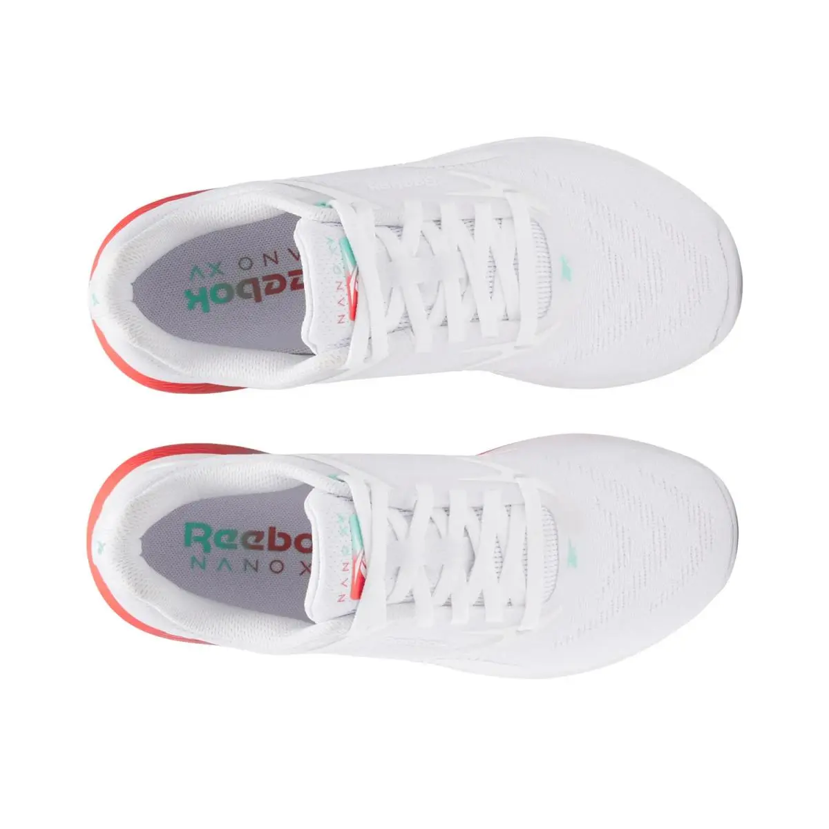 Reebok shoes - White/Aqua Green 4