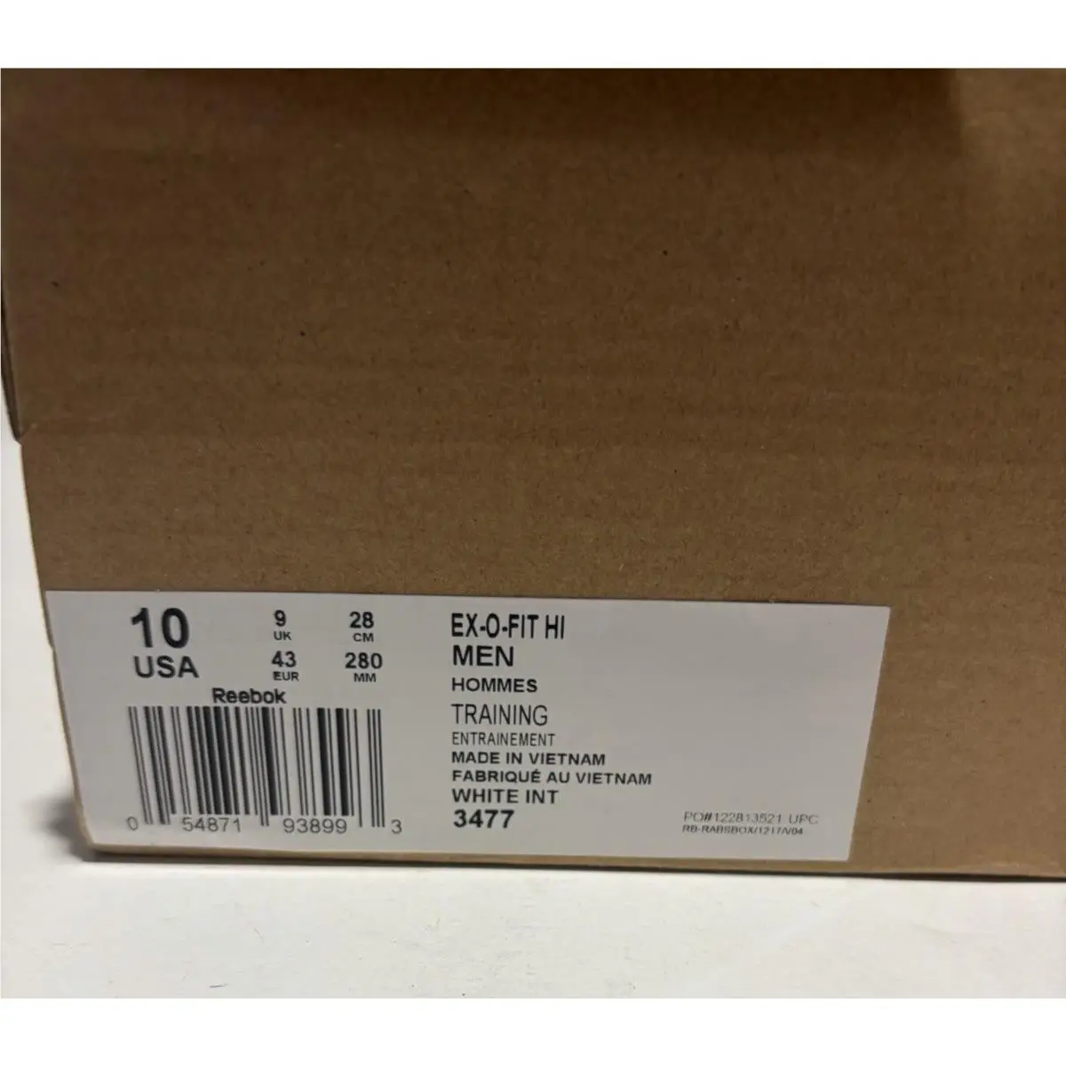 Reebok shoes - Reebok Ex-O-Fit - 3477 - White 12