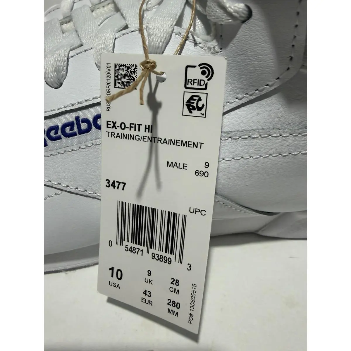 Reebok shoes - Reebok Ex-O-Fit - 3477 - White 3
