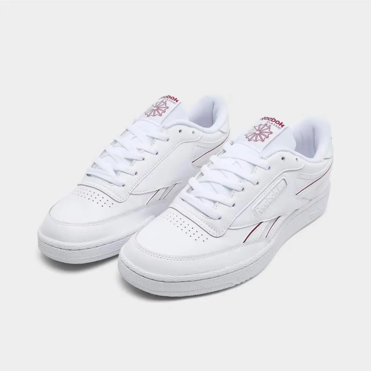 Reebok shoes - 210381 100 - White/Rich Maroon/Classic Beige 1
