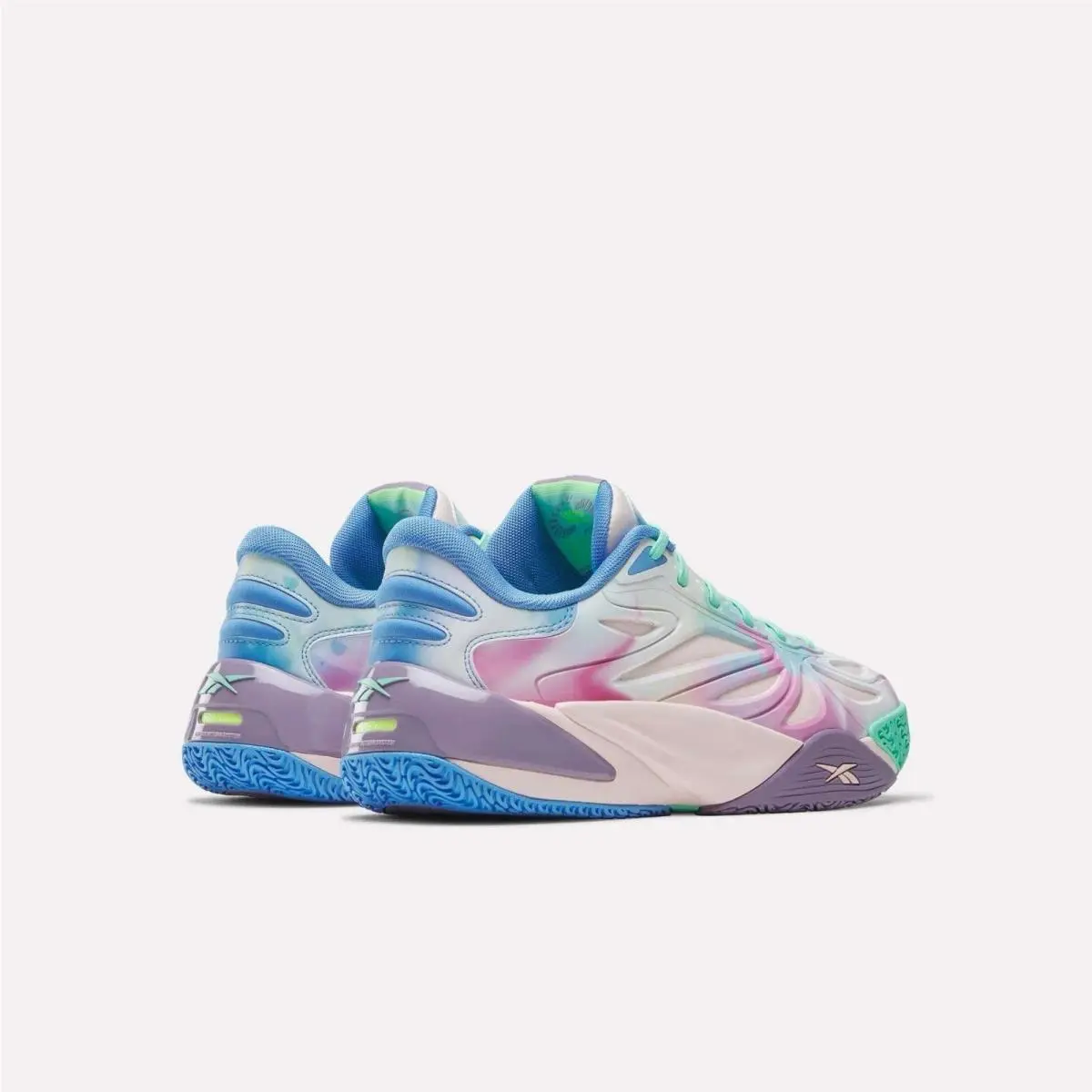 Reebok shoes - Reebook Angel Reese 1 - Reebook Angel Reese - 100262837 - aqua/purple/blue 9