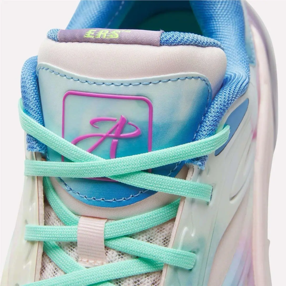 Reebok shoes - Reebook Angel Reese 1 - Reebook Angel Reese - 100262837 - aqua/purple/blue 11