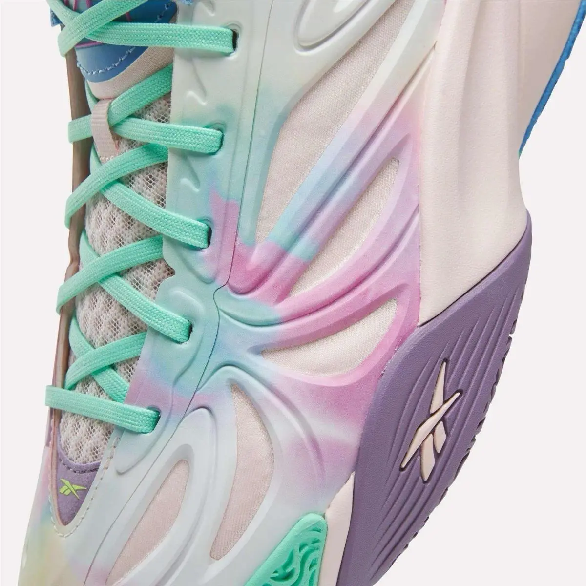 Reebok shoes - Reebook Angel Reese 1 - Reebook Angel Reese - 100262837 - aqua/purple/blue 12