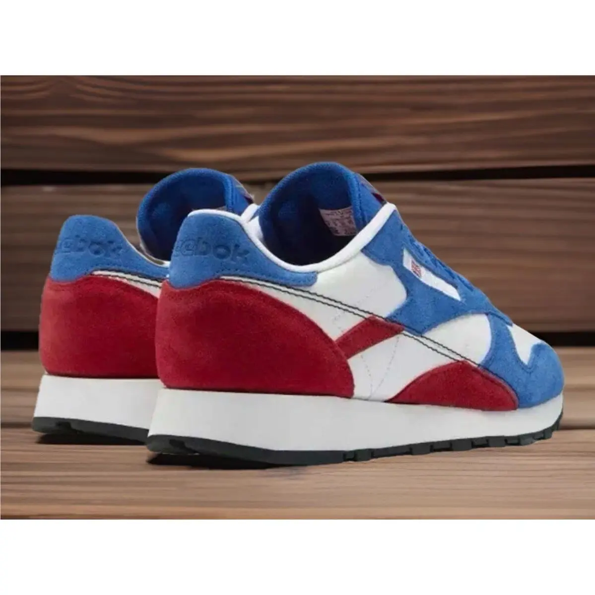 Reebok shoes - Reebok Classic Leather - Classic Leather - GY1522 - White Blue Red (UPC: 0195740871246) 1